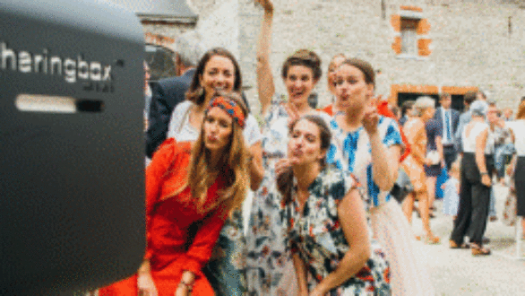 Animez votre fête grâce à une borne photo à selfie !