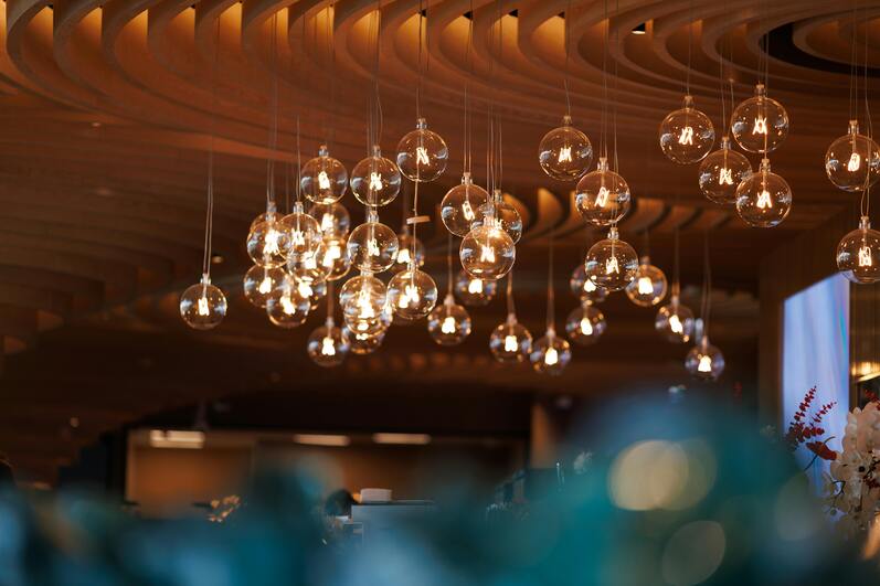 lustre en verre